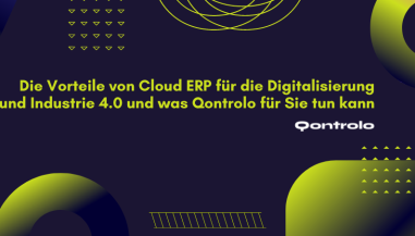 Qontrolo.de Cloud ERP Digitalisierung Industrie 4.0 Automatisierung