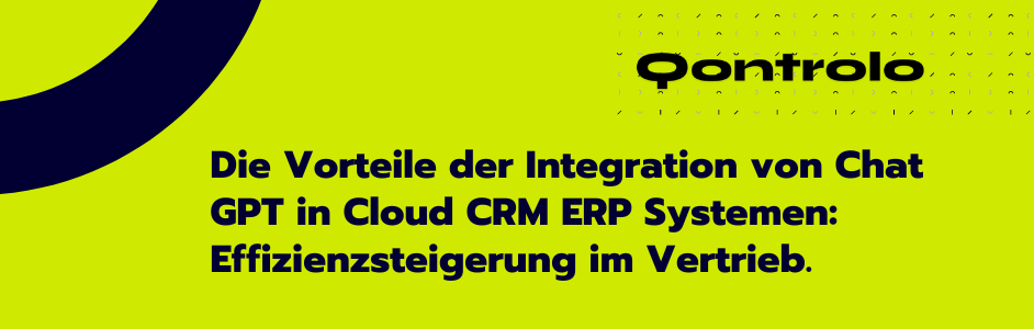 Chat GPT Cloud CRM ERP